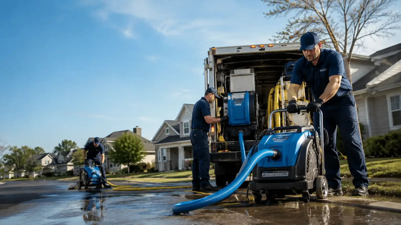 Flood Damage Cleanup in Van Voorhis, PA